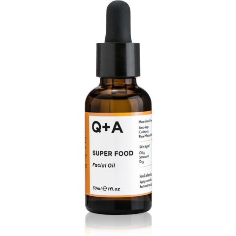 2x Q+A Superfood Gezichtsolie 30 ml