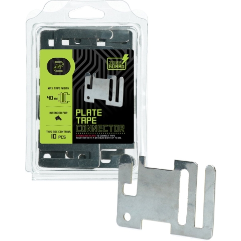 ZoneGuard Lint afrastering begin eindplaatje rvs