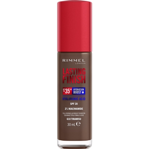 1+1 gratis: Rimmel Lasting Finish 35H Foundation Tiramisu 610 30 ml