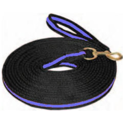 Longeerlijn soft blauw/paars 8 meter
