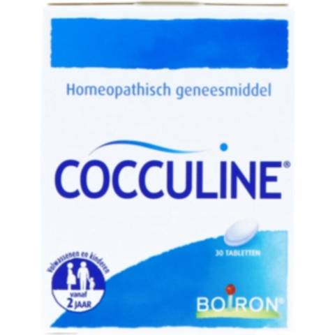 3x Boiron Cocculine 30 tabletten