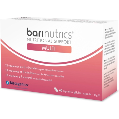 Gratis Verzending: Metagenics Barinutrics Multi 60 capsules