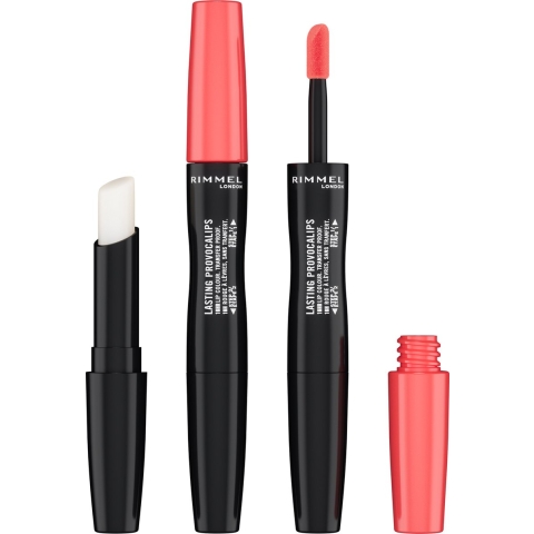 1+1 gratis: Rimmel Lasting Provocalips Lip Color Liquid Lipstick 600 Orange You Coming? 2,2 ml