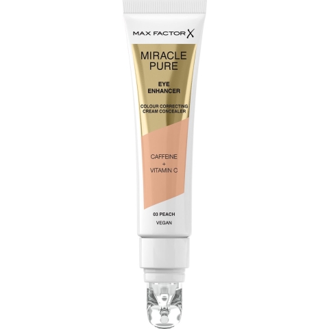 1+1 gratis: Max Factor Miracle Pure Eye Enhancer Concealer 03 Peach 10 ml