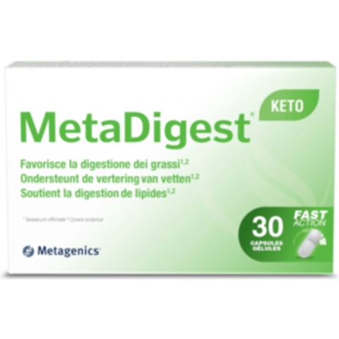 Gratis Verzending: Metagenics Metadigest Keto 30 capsules