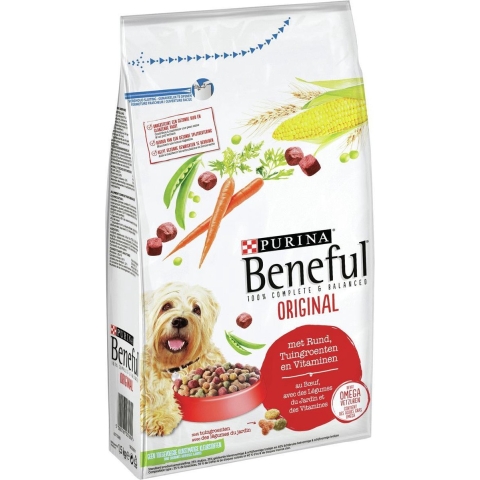 3x Beneful Original Rund - Groenten 1,4 kg