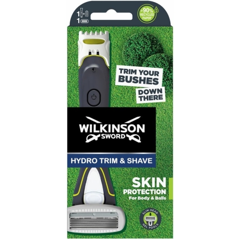 Wilkinson Hydro Trim&Shave Body&Balls Scheermes en Trimmer 1 set