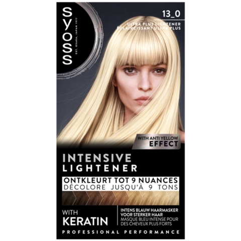 2+2 gratis: Syoss Baseline Haarverf 13-0 Ultra Plus Lightener