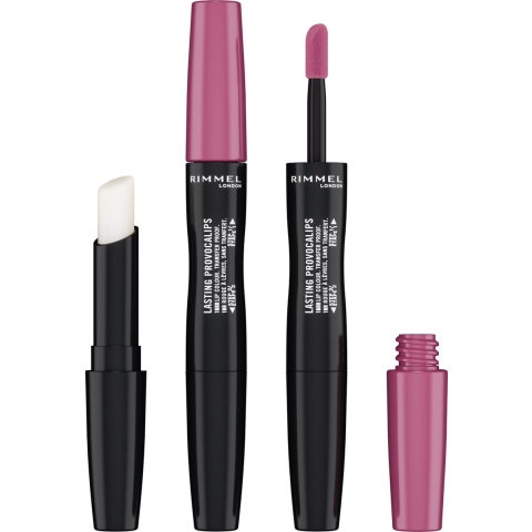 1+1 gratis: Rimmel Lasting Provocalips Lip Color Liquid Lipstick 410 Pinky Promise 2,2 ml