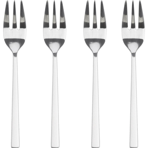 BITZ - Koffie & Thee - Gebakvorkjes 14,4cm S/4 RVS