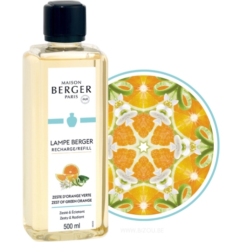 LAMPE BERGER - Parfums - Parfum 0,50l Zest of Green Orange