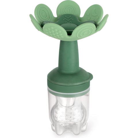 Haakaa Flower Fresh Food Feeder Fruitspeen Pea green