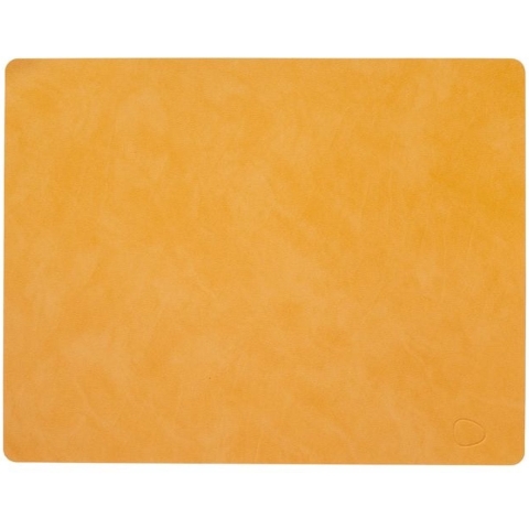 LIND DNA - Dinner Mat Curve - Placemat 35x45cm Burned Curry