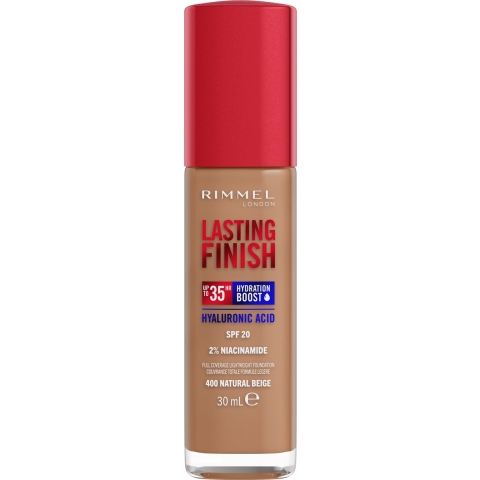 1+1 gratis: Rimmel Lasting Finish 35H Foundation Natural Beige 400 30 ml