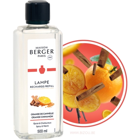 LAMPE BERGER - Parfums - Parfum 0,50l Orange Cinnamon