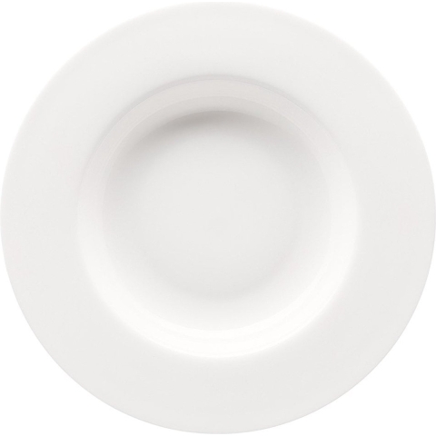 ROSENTHAL - Jade Pure White - Diep bord 23cm m.rand
