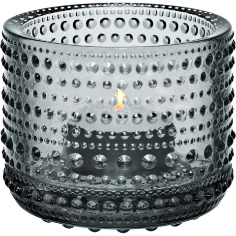 IITTALA - Kastehelmi - Sfeerlicht 6,5cm Grijs