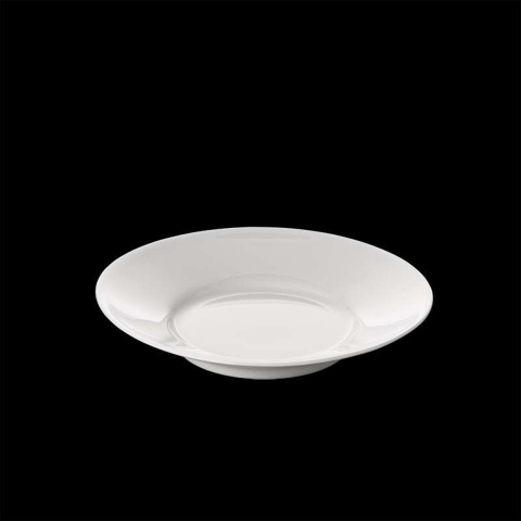 DIBBERN - White Conical-Cylindrical - Schotel voor kop 0,25l opstaand