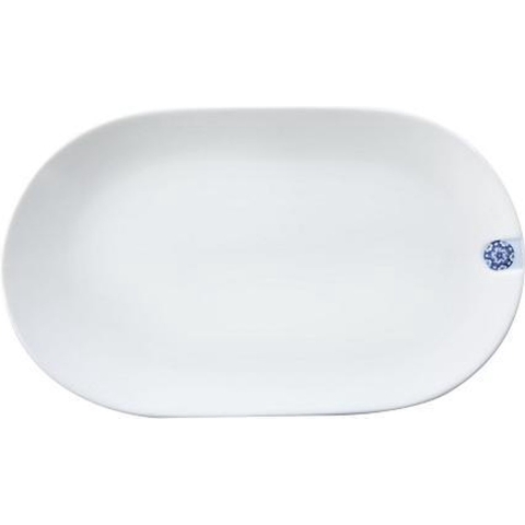 ROYAL DELFT - Blue D1653 - Ovale schaal 21,5cm 'Touch of Blue'