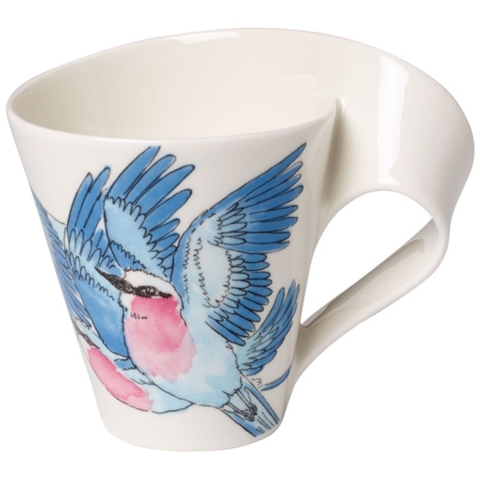 VILLEROY & BOCH - Newwave Caffe - Beker met oor Lilac Breasted Roller