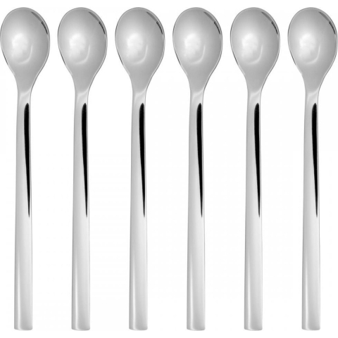 WMF - Nuova 18/10 - Latte Macchiato lepel 19cm set/6