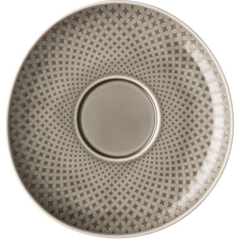 ROSENTHAL - Junto Pearl Grey - Cafe-au-lait-schotel