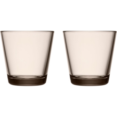 IITTALA - Kartio - Glas 0,21l Linnen set/2