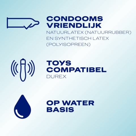 2x Durex Glijmiddel Natural Hydra+ 100% natuurlijk 100 ml