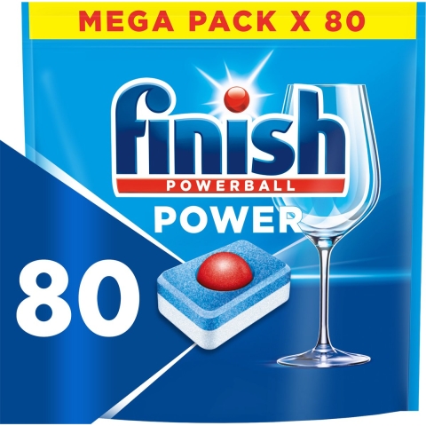 Finish Vaatwastabletten Power Regular 80 stuks