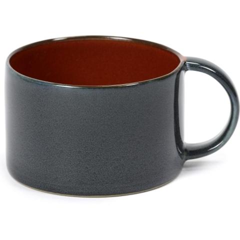 SERAX - Terres de Reves - Koffiekop 0,20l Rust/Dark Blue