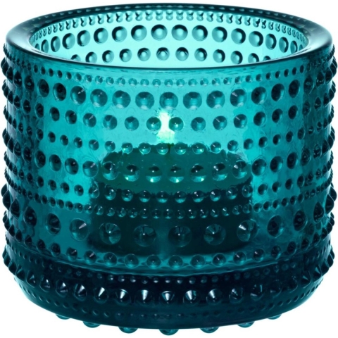 IITTALA - Kastehelmi - Sfeerlicht 6,5cm Zeeblauw
