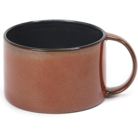 SERAX - Terres de Reves - Koffiekop 0,20l Dark Blue/Rust