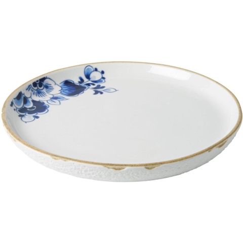 HEINEN - Blauw Bloesem - Ontbijtbord 21cm h2cm