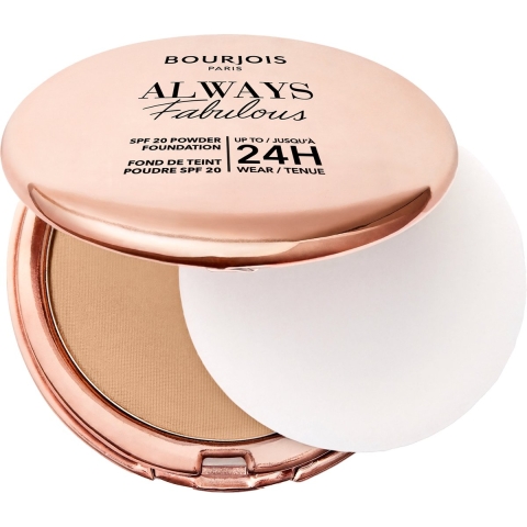 1+1 gratis: Bourjois Always Fabulous Compact Foundation Honey 425 7 gr