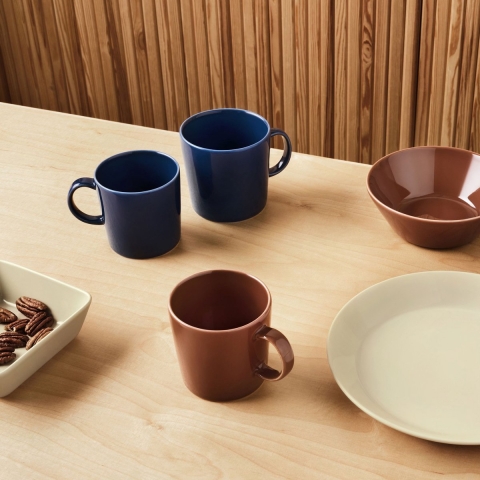 IITTALA - Teema Vintage Brown - Beker met oor 0,30l