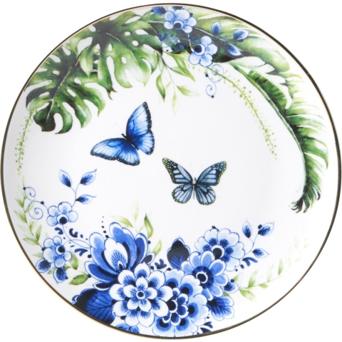 HEINEN - Wandborden - Bord Vlindertuin 20cm