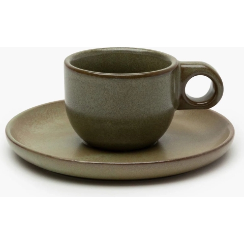 SERAX - Surface - Espressokop&schotel 0,10l Camogreen