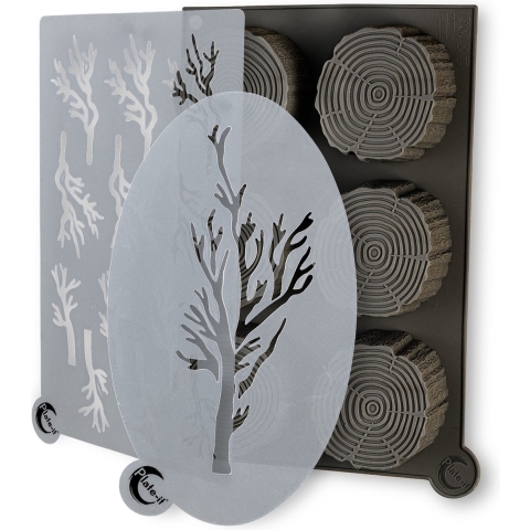 Plate-it - Garneermallen Wood Set/3