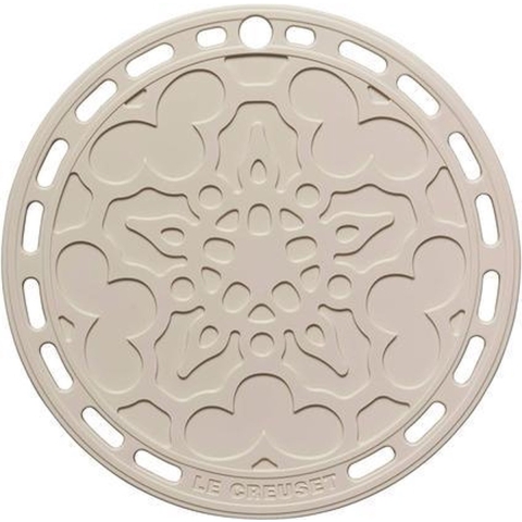 LE CREUSET - Siliconen - Onderzetter siliconen Meringue 20cm