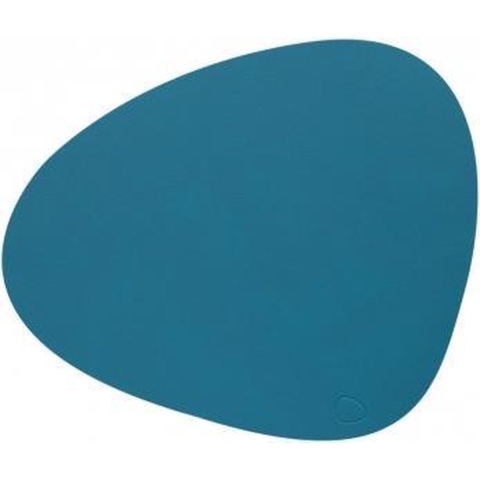 LIND DNA - Dinner Mat Curve - Placemat 37x44cm Nupo Petrol