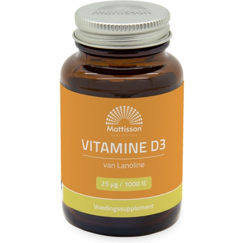 Gratis Verzending: Mattisson Vitamine D3 300 tabletten