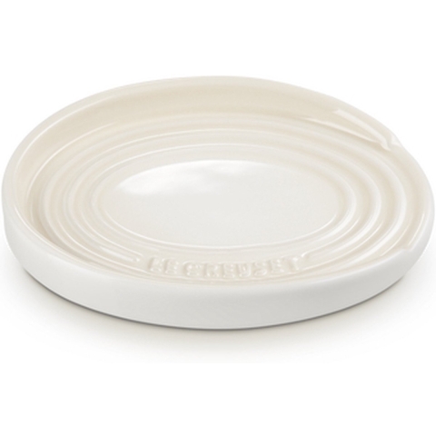 LE CREUSET - Aardewerk - Lepelhouder 15cm Meringue