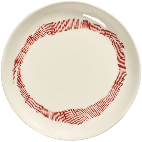 SERAX - Feast by Ottolenghi - Bord XS 16x16cm wit Swirl-Stripes r