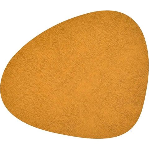 LIND DNA - Dinner Mat Curve - Placemat 37x44 cm Hippo Curry