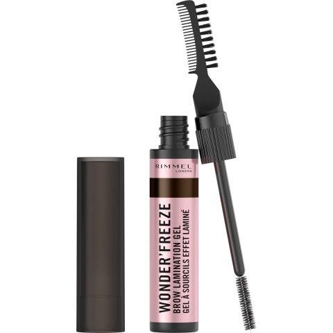 1+1 gratis: Rimmel Wonder'Freeze Lamination Wenkbrauwgel 003 Medium Brown 6 gr