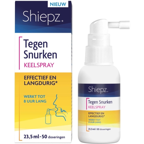 Shiepz Tegen Snurken Keelspray 23,5 ml