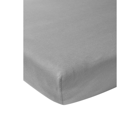 Hoeslaken Meyco Home Jersey 90x200 Grijs