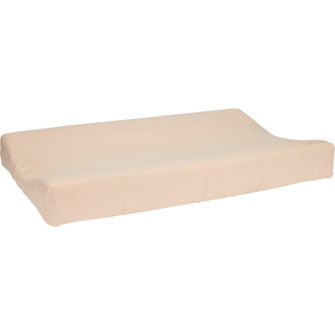 Aankleedkussenhoes Little Dutch Muslin Beige