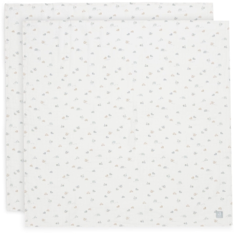 Multidoek Jollein Hydrofiel 115x115 On The Go 2-pack