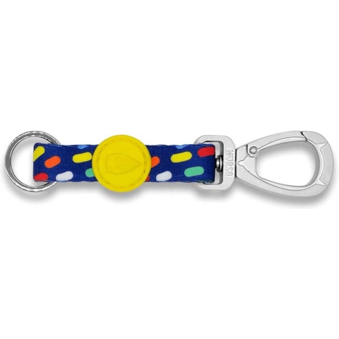 Morso Morso key cord sleutelhanger gerecycled color invaders paars